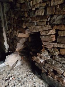 Partially Collapsed Culvert Wall